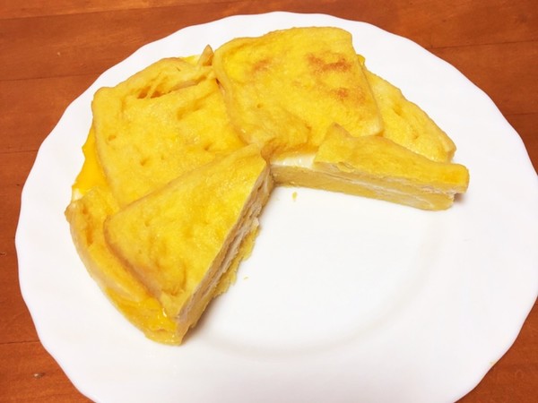 オーブンで食パンフレンチトースト