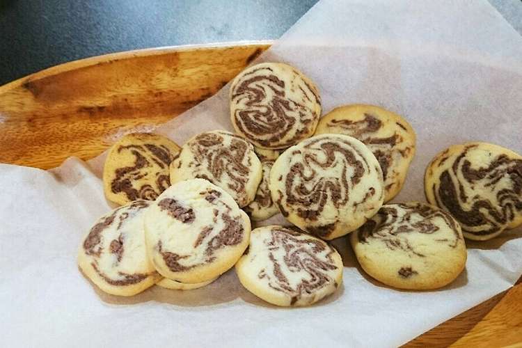 ｈｍ簡単凍らせないアイスボックスクッキー レシピ 作り方 By クッキング中津川 クックパッド
