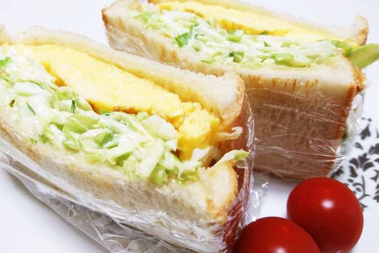 朝食に簡単 キャベツたっぷりサンドイッチ レシピ 作り方 By るーちゃん家 クックパッド