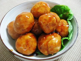 子どもと作るヘルシー肉団子
