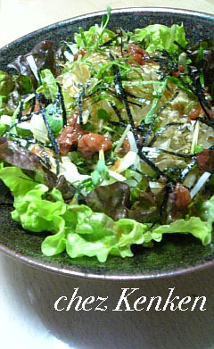 ■Healthy■大根と梅肉の和風サラダ