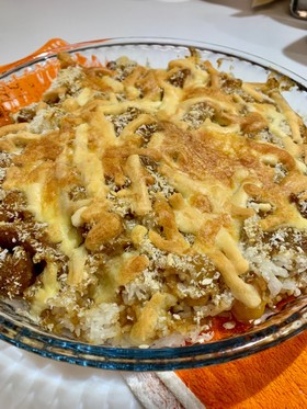 超簡単!余ったカレーで作るカレードリア