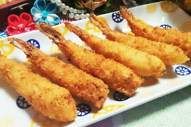 海老フライ冷凍庫で仮眠させてまっすぐに レシピ 作り方 By 虹色 ちゅーりっぷ クックパッド 簡単おいしいみんなのレシピが361万品