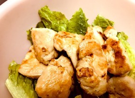 *柔らか。鶏むね肉の醤油焼き*