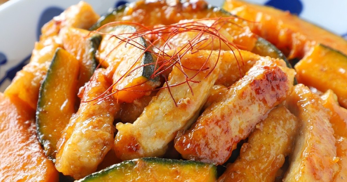 豚ロース厚切り肉と南瓜のオイスター炒め by まこりんとペン子 【クックパッド】 簡単おいしいみんなのレシピが350万品
