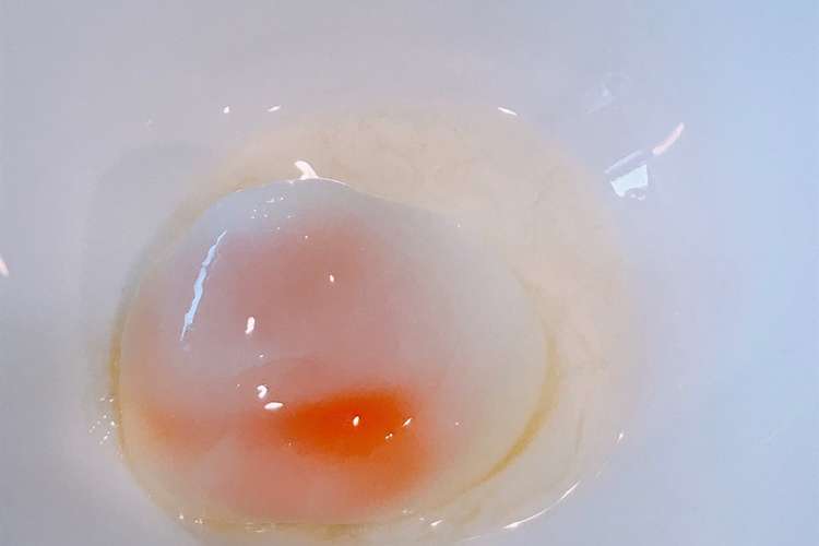 割らずにレンジで2分超簡単 殻付き温玉 レシピ 作り方 By クックまいななパパ クックパッド 簡単おいしいみんなのレシピが355万品