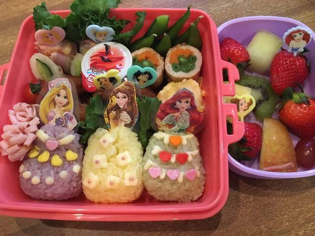 新鮮な キャラ 弁 ディズニー プリンセス 作り方