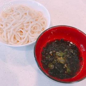 暑い夏に!ピリ辛韓国風つけうどん!