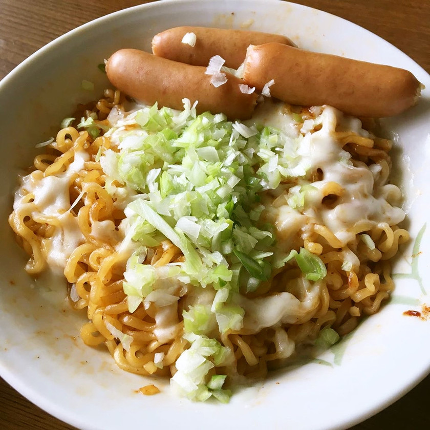 汁なし辛ラーメン by パクチーミクチー 【クックパッド】 簡単おいしいみんなのレシピが350万品