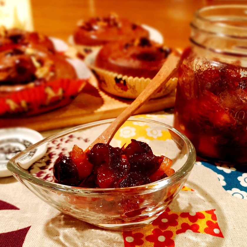 バブカ リース放牧ボード、チーズとスパイス クランベリー ジャム添えのレシピ