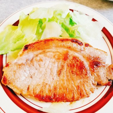 豚肉のステーキの写真