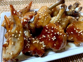 甘辛ダレの手羽先 チューリップver
