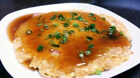 あんかけカニニラ玉