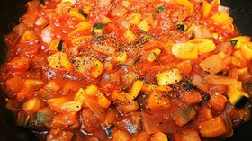 ローズマリー香る夏野菜の無限ラタトゥイユ