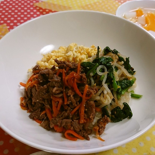 津山市の学校給食で大人気 ビビンバ レシピ 作り方 By 津山市 クックパッド