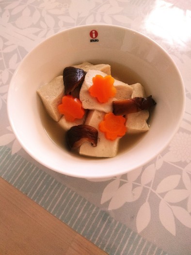 簡単に♪栄養たっぷりな高野豆腐の写真