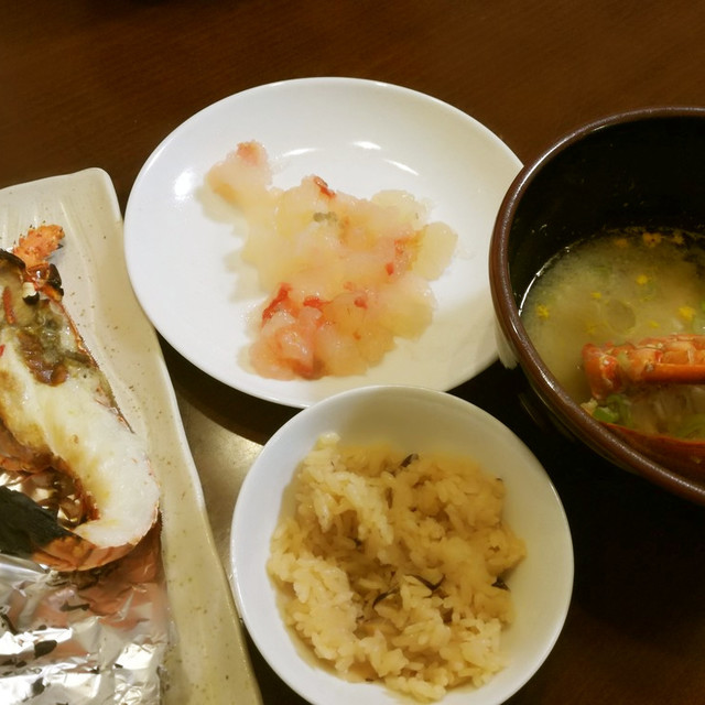 伊勢海老 刺身 焼き 味噌汁 レシピ 作り方 By Akiuwa クックパッド