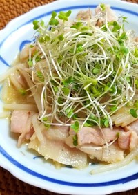 塩レモンダレ豚炒め & 豚丼