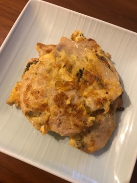 高菜の和風ポークピカタ