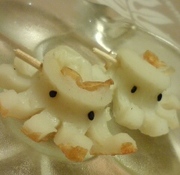 ♫♬お弁当に♪足8本なタコさんちくわ♫♬の写真