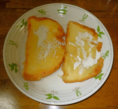 HB122で焼いたパンでフレンチトーストの写真