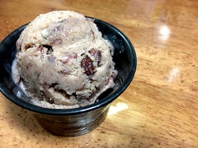 発酵小豆とプロテインのジェラート