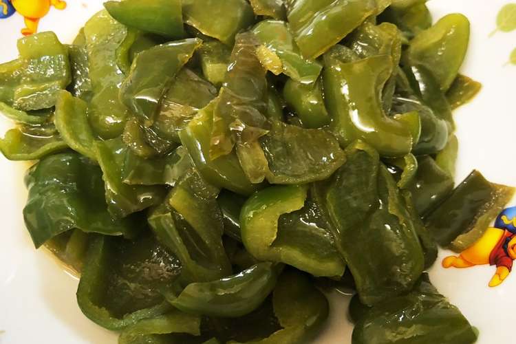 無限ピーマン 麺つゆバター レシピ 作り方 By Miffooh໒ クックパッド 簡単おいしいみんなのレシピが360万品