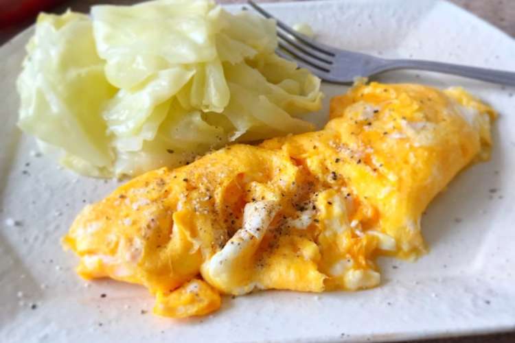 ホテルの朝食 卵だけのとろ りオムレツ レシピ 作り方 By Kanna クックパッド