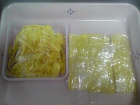 薄焼きたまご☆冷凍保存