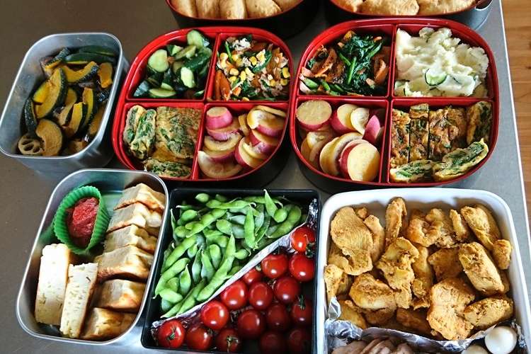 19運動会のお弁当 揚げ物なし レシピ 作り方 By No Yome クックパッド
