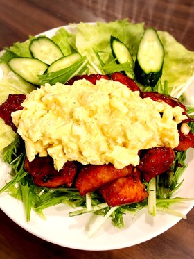簡単!揚げないチキン南蛮♥