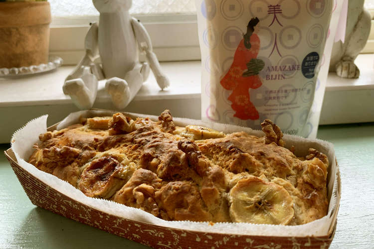 お砂糖代わりに甘酒を使ったバナナケーキ レシピ 作り方 By 房の駅 クックパッド