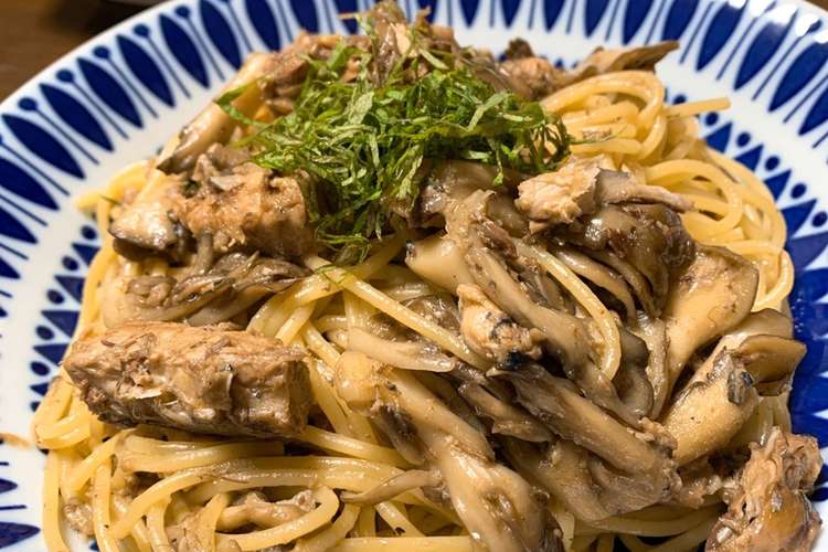 サバ缶と舞茸のパスタ レシピ 作り方 By Hakkori クックパッド 簡単おいしいみんなのレシピが352万品