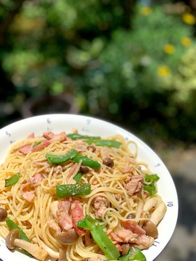 簡単パスタランチ