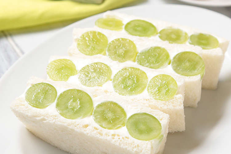 贅沢 シャインマスカットのフルーツサンド レシピ 作り方 By イオン クックパッド 簡単おいしいみんなのレシピが368万品