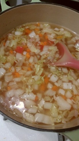 食べるスープ★白菜入り
