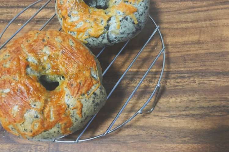簡単 ごまチーズベーグル レシピ 作り方 By 簡単なりょうりを クックパッド 簡単おいしいみんなのレシピが352万品
