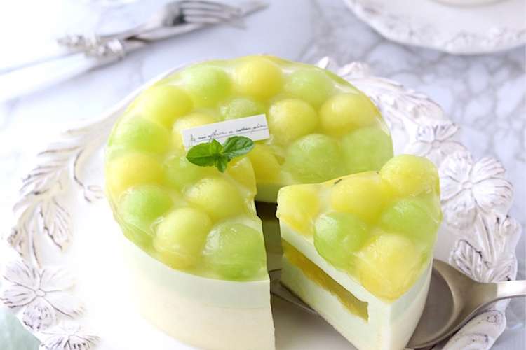 まるっと メロンムースケーキ レシピ 作り方 By もえcafe クックパッド 簡単おいしいみんなのレシピが361万品