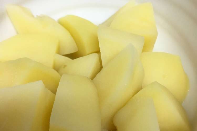 じゃがいも レンジで簡単茹で方 レシピ 作り方 By Yankumi3 クックパッド