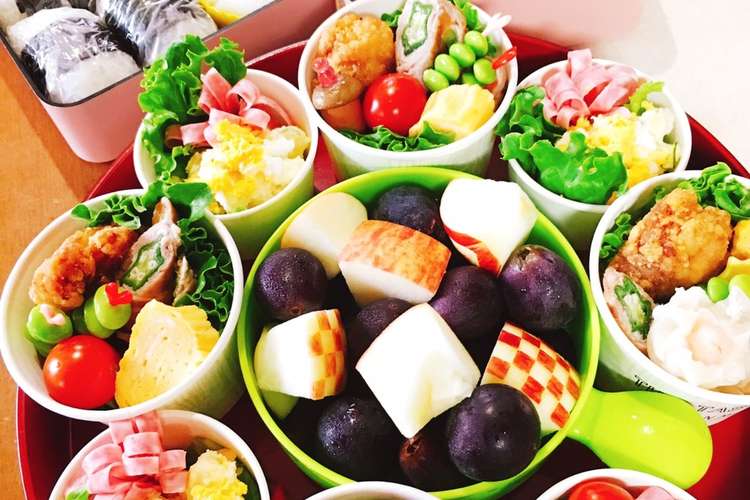 運動会紙コップ弁当 レシピ 作り方 By ないすぅ クックパッド 簡単おいしいみんなのレシピが355万品