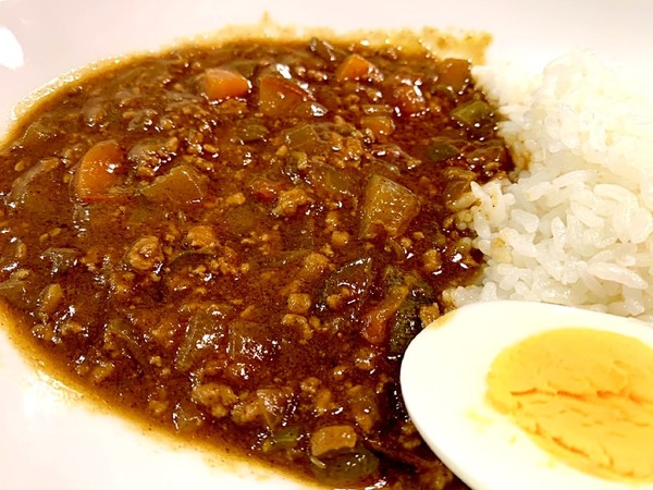 夏野菜のキーマカレー