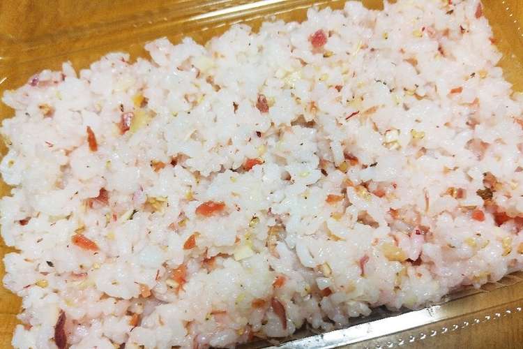 簡単 夏バテ対策 梅と茗荷の混ぜご飯 レシピ 作り方 By みき クックパッド 簡単おいしいみんなのレシピが360万品