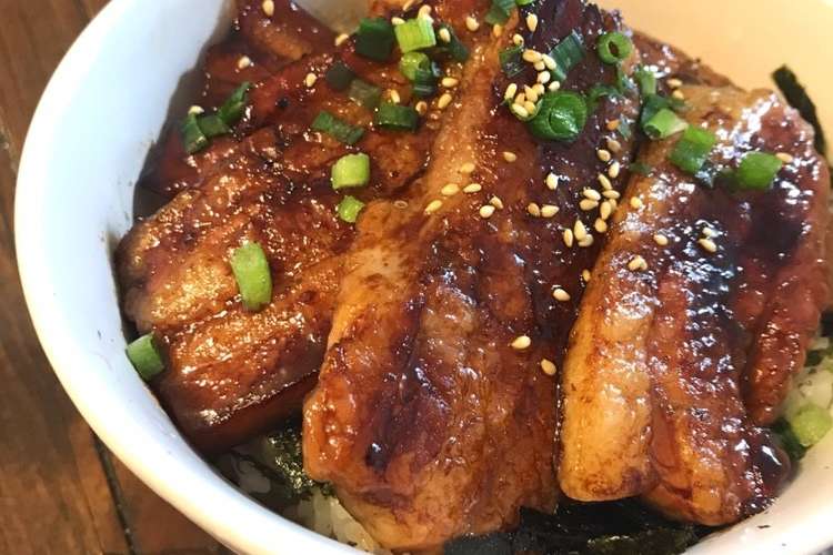 北海道帯広名物 香ばしくて美味しい豚丼 レシピ 作り方 By Riko クックパッド 簡単おいしいみんなのレシピが352万品