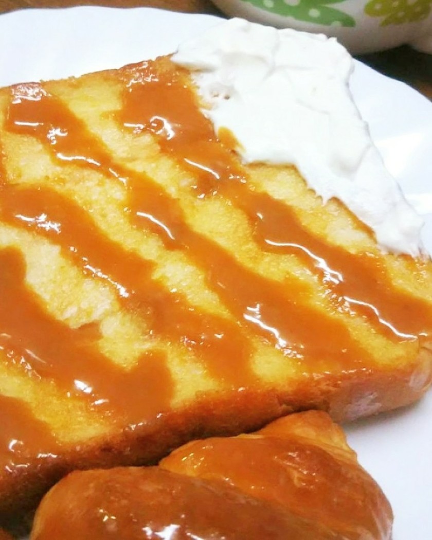 塩キャラメルソースのレシピ