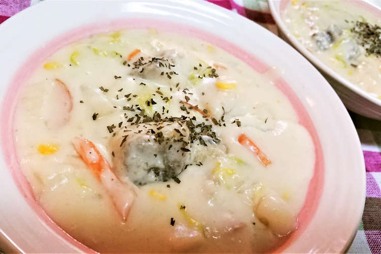 魚 苦手意識克服 鱈と白菜のクリーム煮 レシピ 作り方 By ｓ４ クックパッド