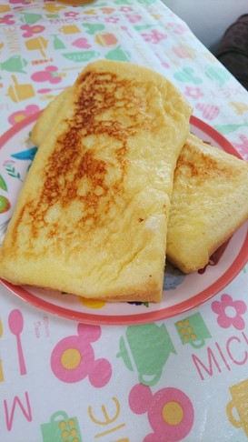 離乳食後期~手掴み食べフレンチトースト