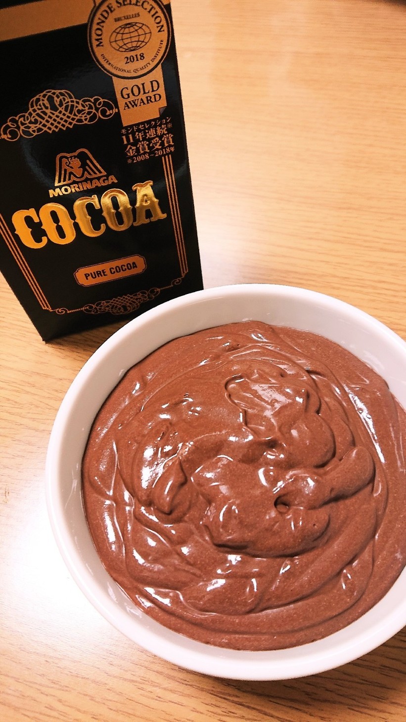 低カロリー低糖質チョコレートクリームの画像
