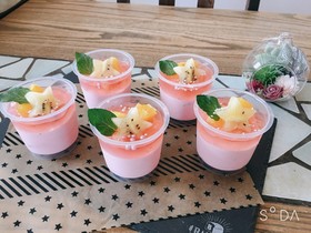 残りホイップdeイチゴムース