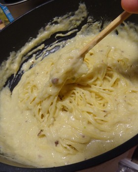 ジャガイモおろしアンチョビモッツァパスタ