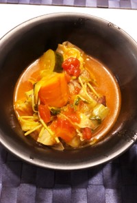 時短スペアリブのトマトスープ煮